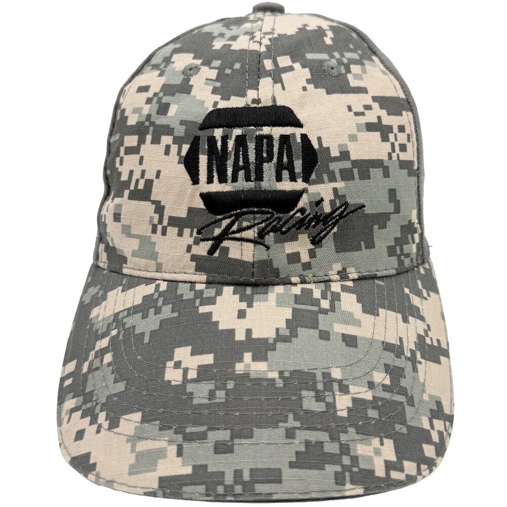 NAPA / NASCAR Camo Cap – Intrepid Fallen Heroes Patch, Racing / Military Style